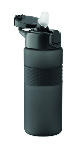 Trinkflasche RPET 700ml - Schwarz bedrucken, Art.-Nr. MO2755-03