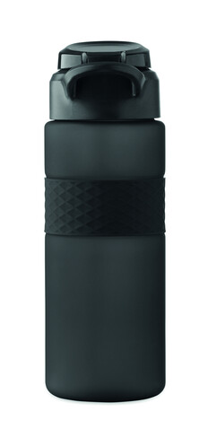 Trinkflasche RPET 700ml - Schwarz bedrucken, Art.-Nr. MO2755-03