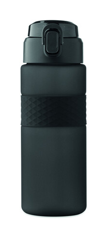 Trinkflasche RPET 700ml - Schwarz bedrucken, Art.-Nr. MO2755-03