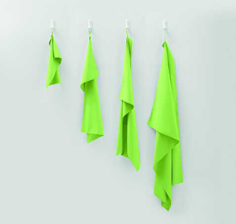 Mikrofaser-Handtuch 100X150cm - Limette bedrucken, Art.-Nr. MO2763-48