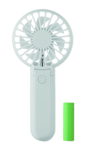 Klappbarer Ventilator - Weiß bedrucken, Art.-Nr. MO2779-06