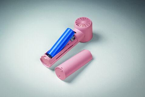 Mini-Handventilator - Babyrosa bedrucken, Art.-Nr. MO2780-11
