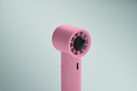 Mini-Handventilator - Babyrosa bedrucken, Art.-Nr. MO2780-11