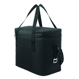 RPET-Kühltasche - Schwarz bedrucken, Art.-Nr. MO2788-03