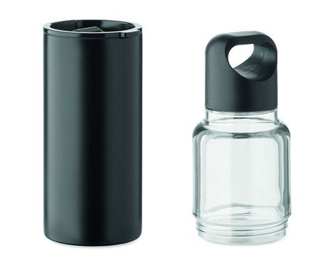 2in1 Flasche 610ml - Schwarz bedrucken, Art.-Nr. MO2789-03 2in1 Flasche 610ml - Schwarz bedrucken, Art.-Nr. MO2789-03
