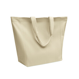 Einkaufstasche aus Baumwolle - Beige bedrucken, Art.-Nr. MO2790-13