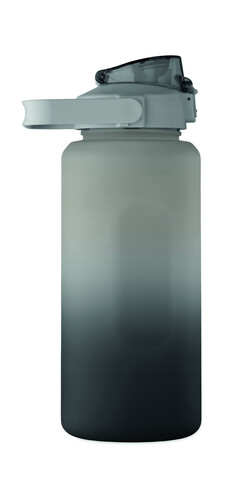 RPET-Trinkflasche 2000ml - Schwarz bedrucken, Art.-Nr. MO2791-03 RPET-Trinkflasche 2000ml - Schwarz bedrucken, Art.-Nr. MO2791-03