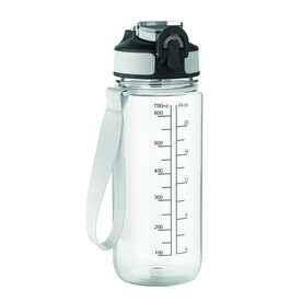 Sport-Trinkflasche 700ml - Transparent bedrucken, Art.-Nr. MO2792-22