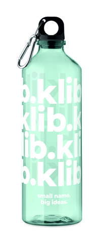 Trinkflasche RPET 750ml - Mintgrün bedrucken, Art.-Nr. MO2804-77