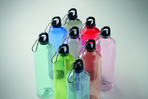 Trinkflasche RPET 750ml - Transparent Hellblau bedrucken, Art.-Nr. MO2804-52 Trinkflasche RPET 750ml - Transparent Hellblau bedrucken, Art.-Nr. MO2804-52