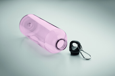 Trinkflasche RPET 750ml - Transparent Pink bedrucken, Art.-Nr. MO2804-31