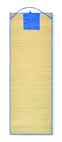 Strandmatte aus Stroh - Königsblau bedrucken, Art.-Nr. MO2833-37 Strandmatte aus Stroh - Königsblau bedrucken, Art.-Nr. MO2833-37