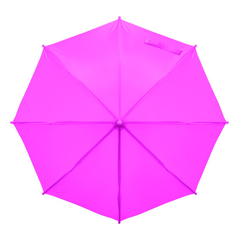 18" Regenschirm für Kinder - Fuchsie bedrucken, Art.-Nr. MO2843-38
