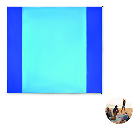 Strandmatte 210T Polyester - Türkis bedrucken, Art.-Nr. MO2882-12 Strandmatte 210T Polyester - Türkis bedrucken, Art.-Nr. MO2882-12