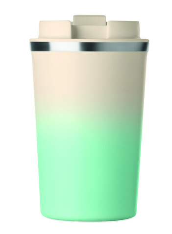 Doppelwandiger Becher 350 ml - Mintgrün bedrucken, Art.-Nr. MO2885-77