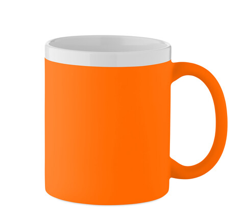 Keramikbecher 300 ml - Neon Orange bedrucken, Art.-Nr. MO2890-71 Keramikbecher 300 ml - Neon Orange bedrucken, Art.-Nr. MO2890-71