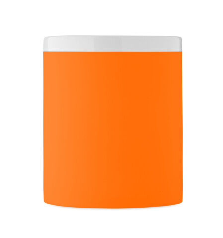 Keramikbecher 300 ml - Neon Orange bedrucken, Art.-Nr. MO2890-71 Keramikbecher 300 ml - Neon Orange bedrucken, Art.-Nr. MO2890-71