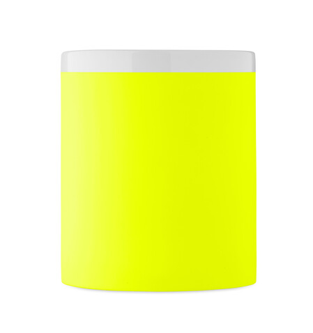 Keramikbecher 300 ml - Neon Gelb bedrucken, Art.-Nr. MO2890-70 Keramikbecher 300 ml - Neon Gelb bedrucken, Art.-Nr. MO2890-70