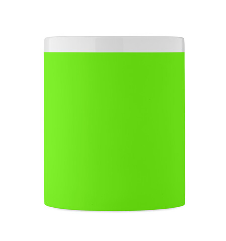 Keramikbecher 300 ml - Neon Grün bedrucken, Art.-Nr. MO2890-68