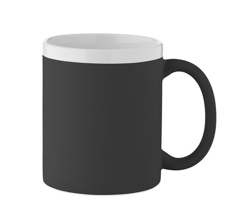 Keramikbecher 300 ml - Schwarz bedrucken, Art.-Nr. MO2890-03 Keramikbecher 300 ml - Schwarz bedrucken, Art.-Nr. MO2890-03