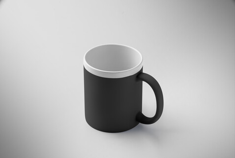 Keramikbecher 300 ml - Schwarz bedrucken, Art.-Nr. MO2890-03 Keramikbecher 300 ml - Schwarz bedrucken, Art.-Nr. MO2890-03