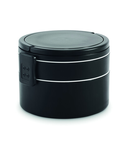 Lunchbox PP 950 ml - Schwarz bedrucken, Art.-Nr. MO2902-03 Lunchbox PP 950 ml - Schwarz bedrucken, Art.-Nr. MO2902-03