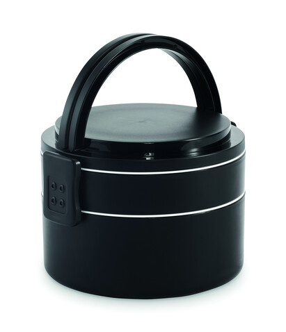 Lunchbox PP 950 ml - Schwarz bedrucken, Art.-Nr. MO2902-03 Lunchbox PP 950 ml - Schwarz bedrucken, Art.-Nr. MO2902-03