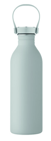 Einwandige Trinkflasche 500 ml - Grau bedrucken, Art.-Nr. MO2903-07