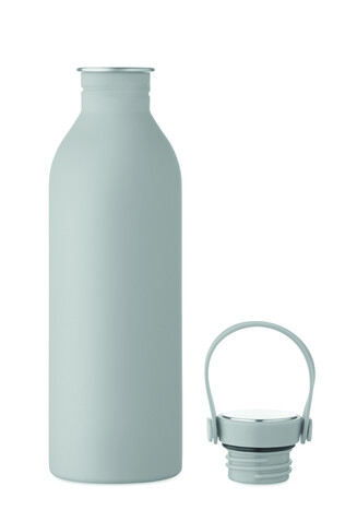 Einwandige Trinkflasche 500 ml - Grau bedrucken, Art.-Nr. MO2903-07