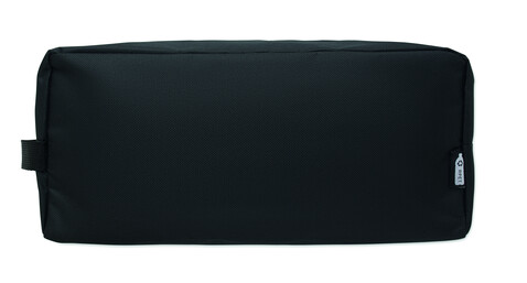 Schuhtasche 600D RPET - Schwarz bedrucken, Art.-Nr. MO2977-03 Schuhtasche 600D RPET - Schwarz bedrucken, Art.-Nr. MO2977-03