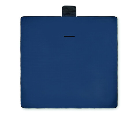 Picknickdecke RPET-Fleece - Blau bedrucken, Art.-Nr. MO2978-04 Picknickdecke RPET-Fleece - Blau bedrucken, Art.-Nr. MO2978-04