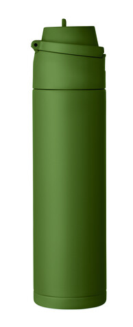 Einwandige Trinkflasche 650 ml - Dunkelgrün bedrucken, Art.-Nr. MO2989-60 Einwandige Trinkflasche 650 ml - Dunkelgrün bedrucken, Art.-Nr. MO2989-60