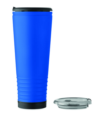 Doppelwandiger Becher 700ml - Königsblau bedrucken, Art.-Nr. MO2995-37