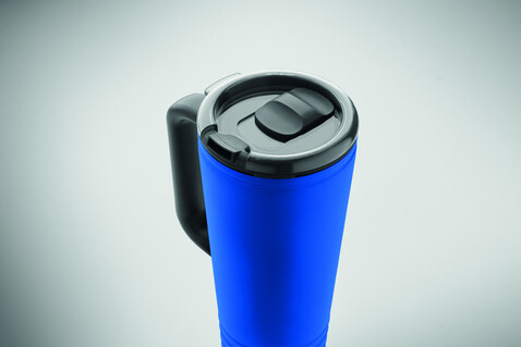 Doppelwandiger Becher 700ml - Königsblau bedrucken, Art.-Nr. MO2995-37
