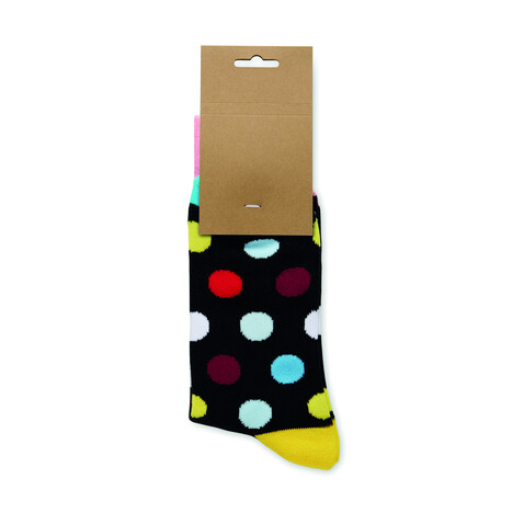 Socken 38-42 - Schwarz bedrucken, Art.-Nr. MO3100-03