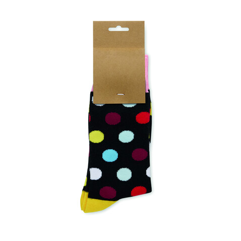 Socken 38-42 - Schwarz bedrucken, Art.-Nr. MO3100-03