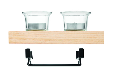 Teelichthalter-Set - Holz bedrucken, Art.-Nr. MO3114-40 Teelichthalter-Set - Holz bedrucken, Art.-Nr. MO3114-40