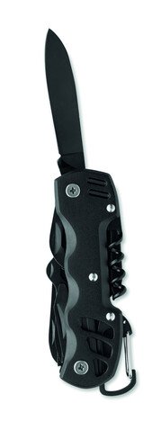 13in1-Multitool-Messer - Schwarz bedrucken, Art.-Nr. MO3130-03