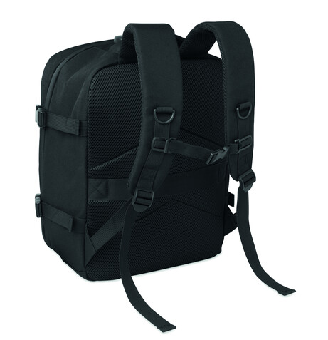 15" Laptop-Rucksack 20L - Schwarz bedrucken, Art.-Nr. MO3137-03 15" Laptop-Rucksack 20L - Schwarz bedrucken, Art.-Nr. MO3137-03