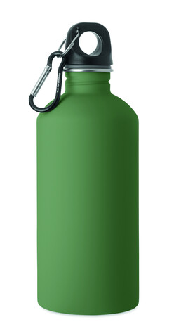 Einwandige Trinkflasche 500ml - Dunkelgrün bedrucken, Art.-Nr. MO3168-60