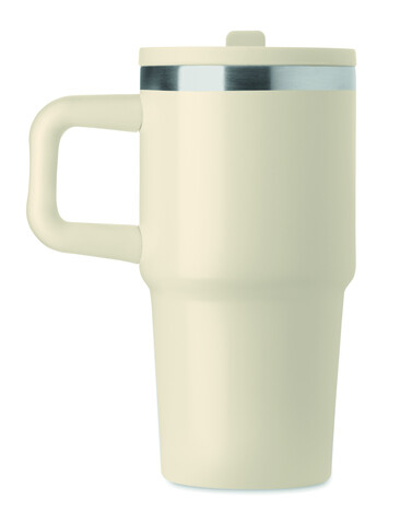 Doppelwandiger Trinkbecher 500ml - Beige bedrucken, Art.-Nr. MO3170-13 Doppelwandiger Trinkbecher 500ml - Beige bedrucken, Art.-Nr. MO3170-13