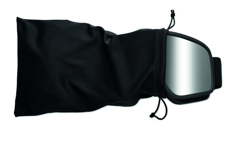 Skibrille UV400 - Silber Glänzend bedrucken, Art.-Nr. MO3194-17