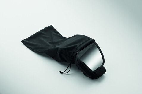 Skibrille UV400 - Silber Glänzend bedrucken, Art.-Nr. MO3194-17