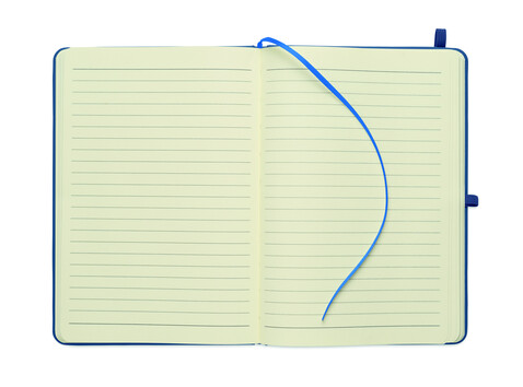 DIN A5 Notizbuch mit Kuli - Blau bedrucken, Art.-Nr. MO3199-04 DIN A5 Notizbuch mit Kuli - Blau bedrucken, Art.-Nr. MO3199-04