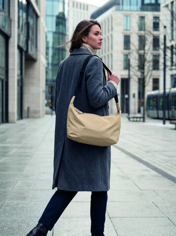 Urbane Crossbody-Tasche - Khaki bedrucken, Art.-Nr. MO3212-39