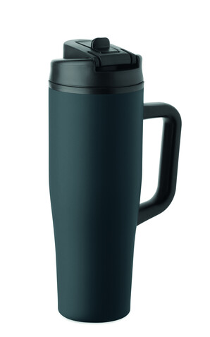 Doppelwandiger Becher 900ml - Marineblau bedrucken, Art.-Nr. MO3213-85 Doppelwandiger Becher 900ml - Marineblau bedrucken, Art.-Nr. MO3213-85