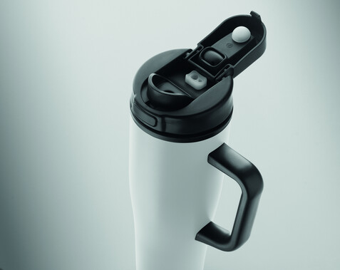 Doppelwandiger Becher 900ml - Weiß bedrucken, Art.-Nr. MO3213-06 Doppelwandiger Becher 900ml - Weiß bedrucken, Art.-Nr. MO3213-06
