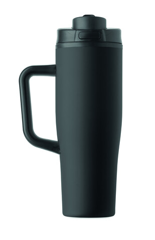 Doppelwandiger Becher 900ml - Schwarz bedrucken, Art.-Nr. MO3213-03 Doppelwandiger Becher 900ml - Schwarz bedrucken, Art.-Nr. MO3213-03