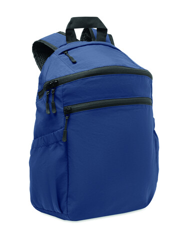 Rucksack Ripstop-Nylon - Blau bedrucken, Art.-Nr. MO3214-04 Rucksack Ripstop-Nylon - Blau bedrucken, Art.-Nr. MO3214-04