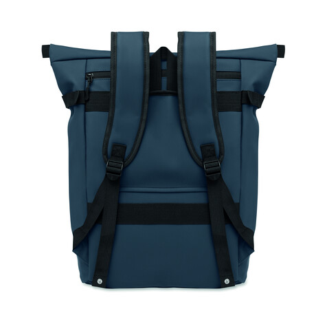 Fahrrad-Laptop-Rucksack PU 20L - Blau bedrucken, Art.-Nr. MO3217-04 Fahrrad-Laptop-Rucksack PU 20L - Blau bedrucken, Art.-Nr. MO3217-04